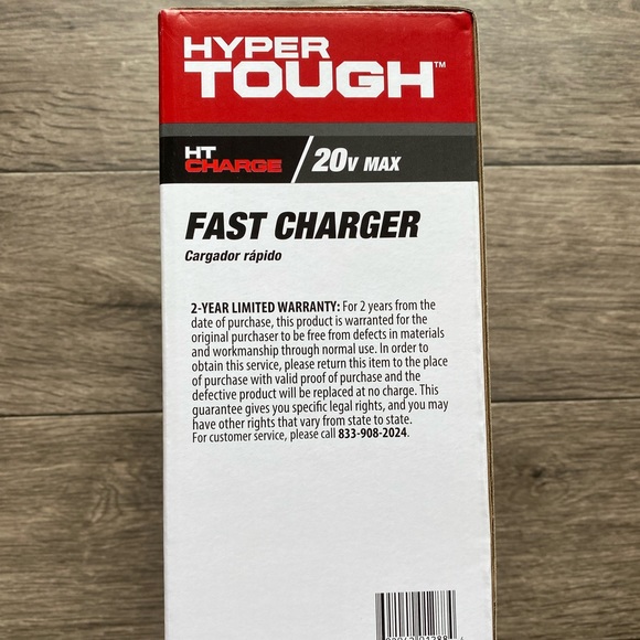 Hyper Tough 20v Fast Charger HT Charger LED Lights Full Compatible - Picture 5 of 8
